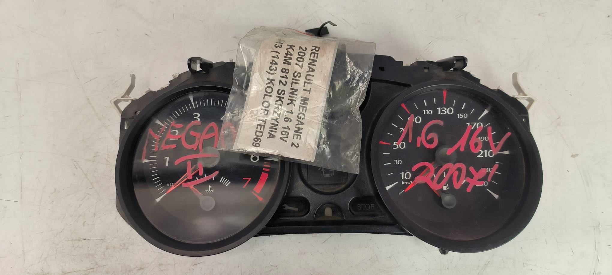 dials clock EU 8200408780 RENAULT MASTER II