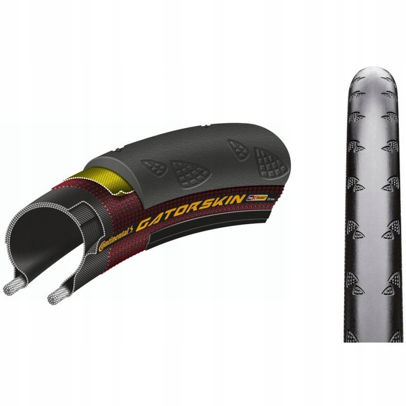 Continental Plášť Gatorskin 700x28c (28-622) skládací černá