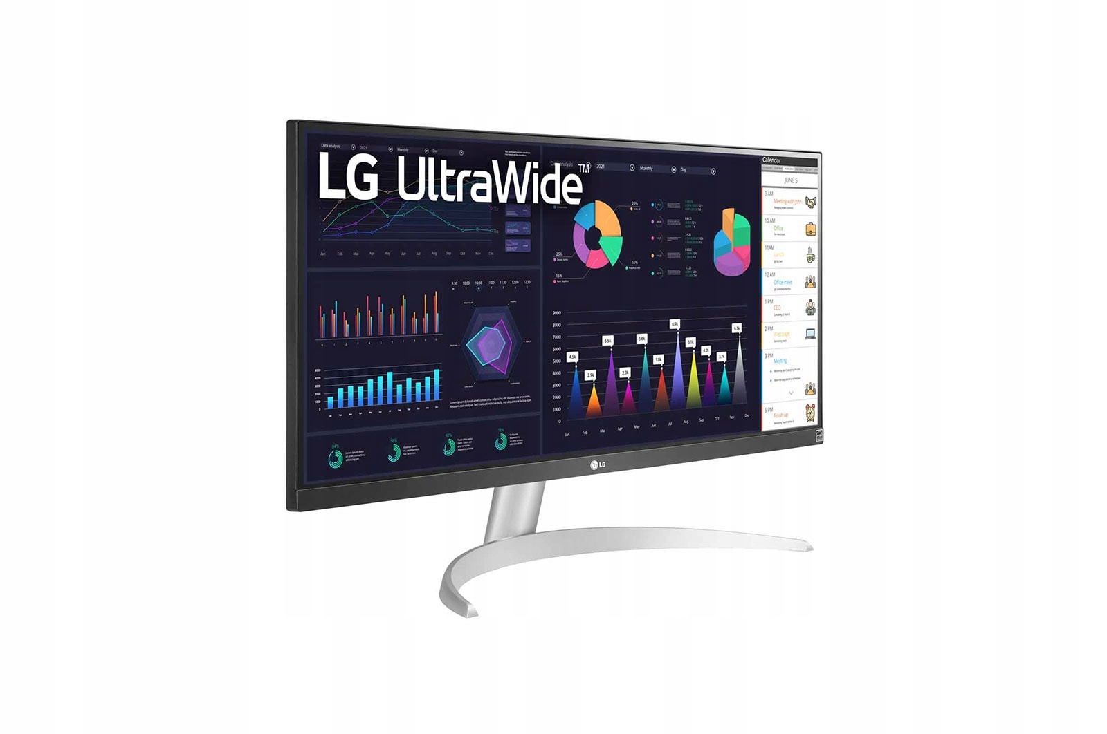 LG 29WN600-W モニター 本体29インチ ウルトラワイドモニター 29