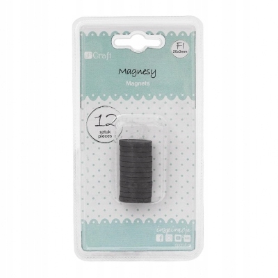MAGNESY 20X3mm 12 SZTUK DPMG-010