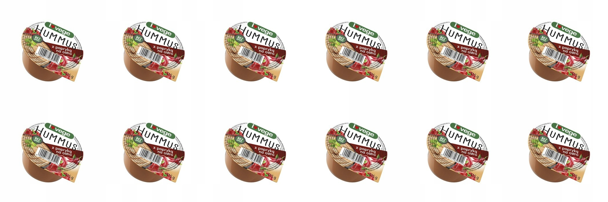 Levně 12 x 115 g Sante Lovege Hummus s paprikou