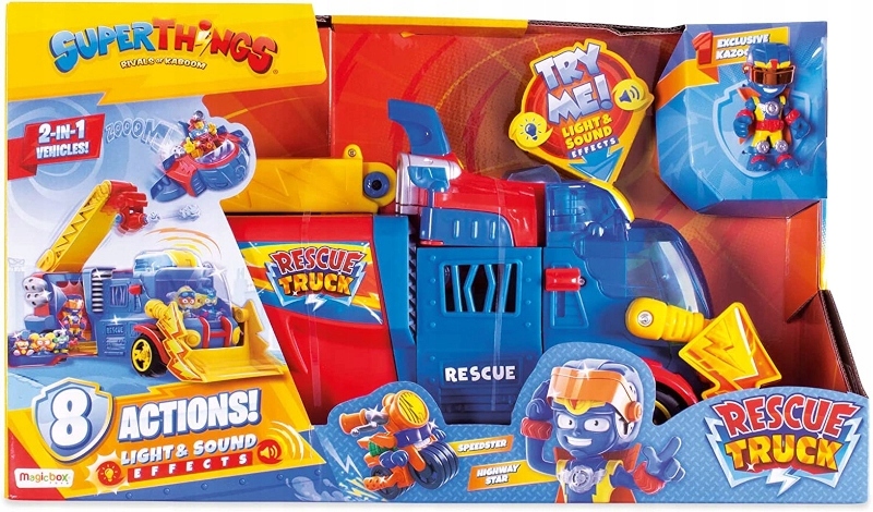 

Things Zings Seria 10 Rescue Truck Pojazd