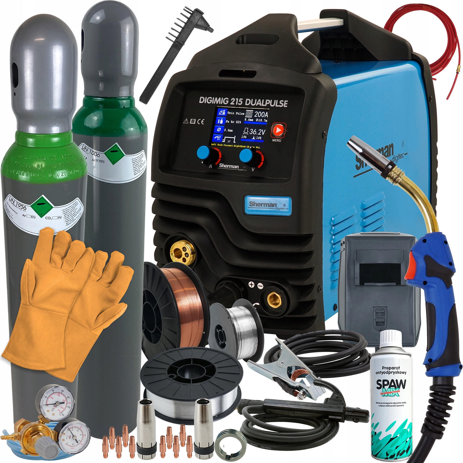Sherman Spawarka DIGIMIG 215 MIGOMAT PULS ZESTAW