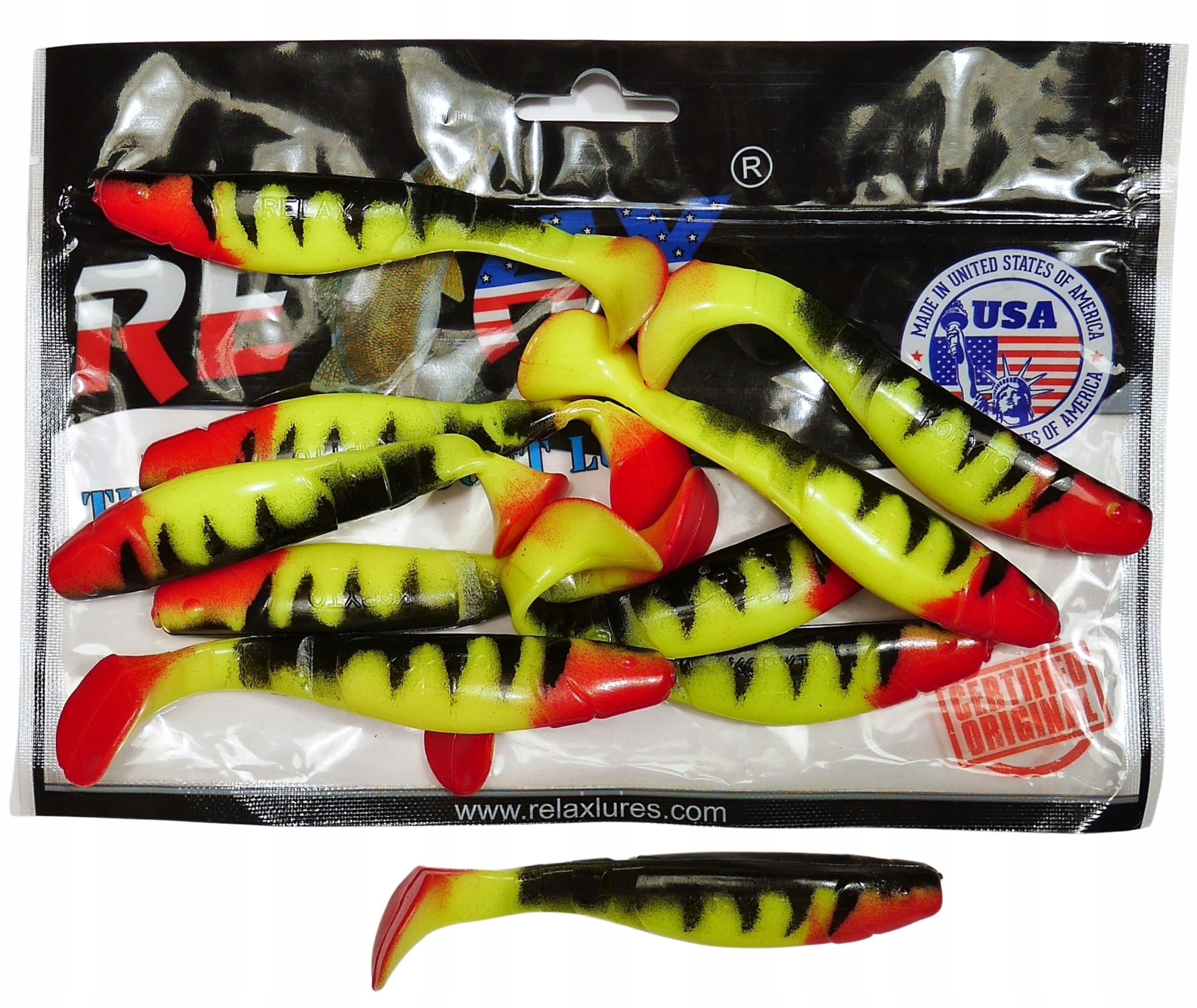 

Relax Guma Na Szczupaka Ripper 4L Kopyto 4-L 11cm