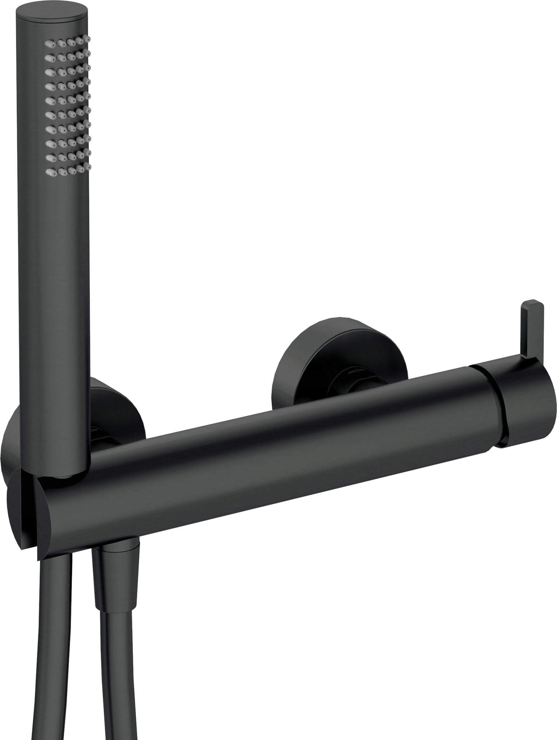 Deante Sprchová batéria Silia čierna nero BQS_N41M s kompletom.