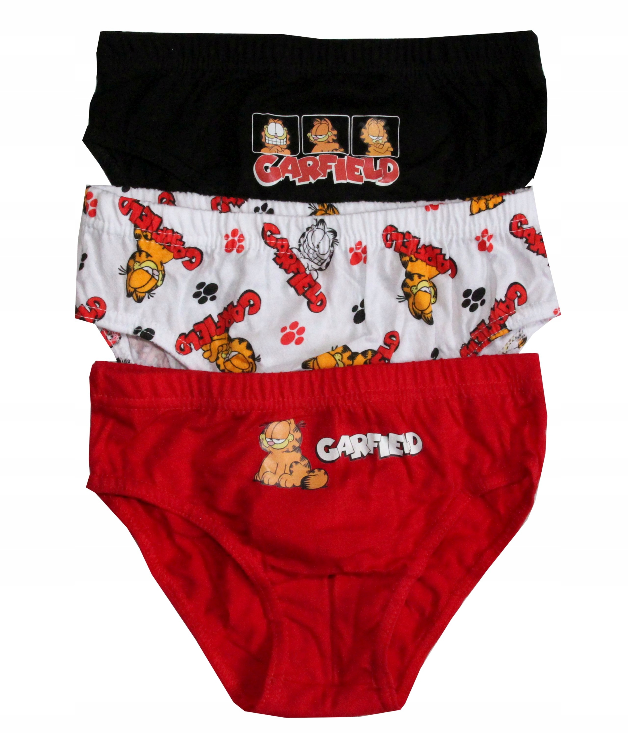 

3 pack Garfield majtki Slipki wzory mix 110/116