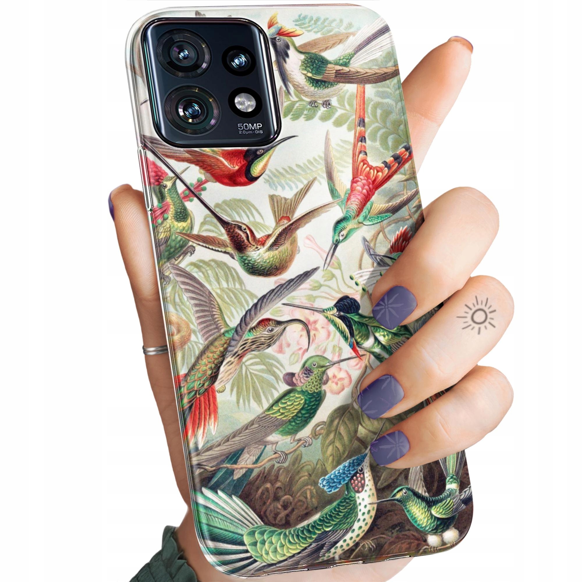 Etui Do Motorola Edge 40 Pro Ernst Haeckel Przyroda Botanika Obudowa