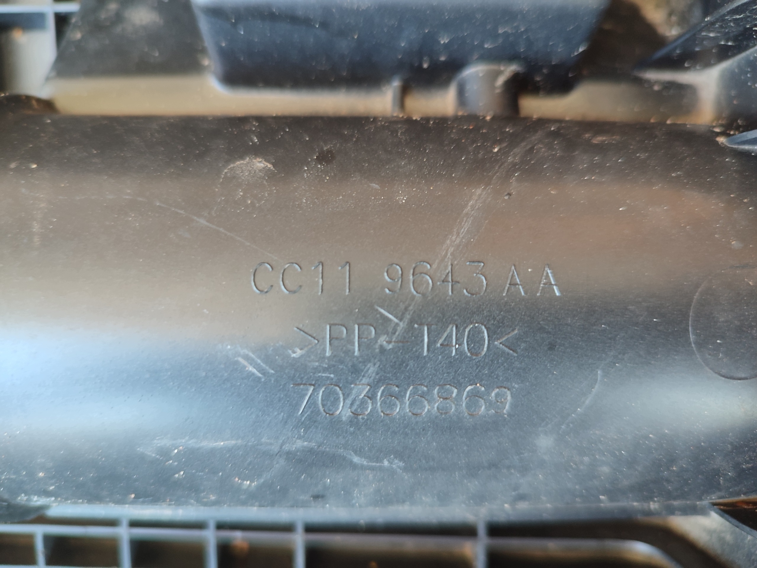 obal vzduchového filtra FORD TRANSIT CUSTOM CC119643AA