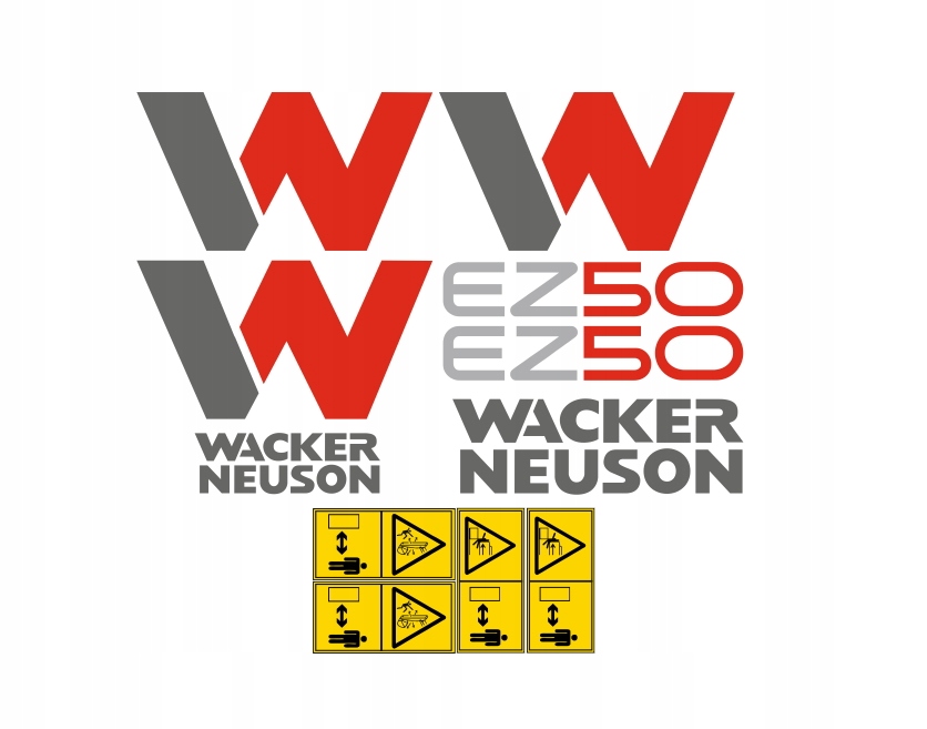 Samolepky samolepka Wacker Neuson EZ50