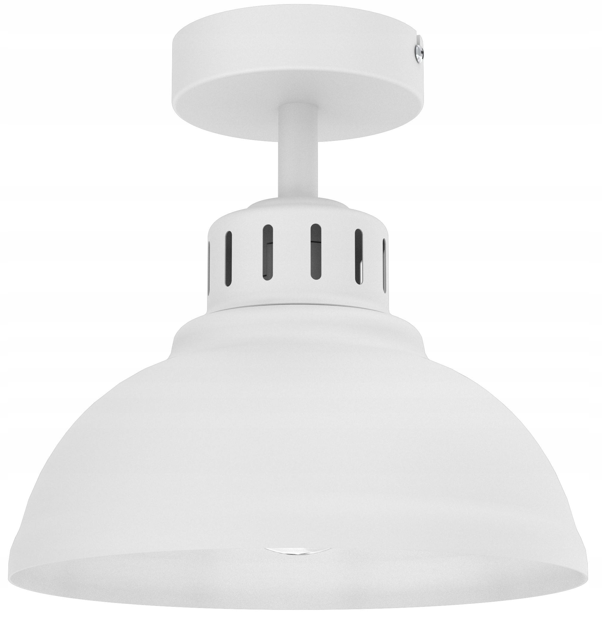 Stropní Svítidlo Sven Bílá, kovové stínítko, jednoduchý styl v elegantním provedení