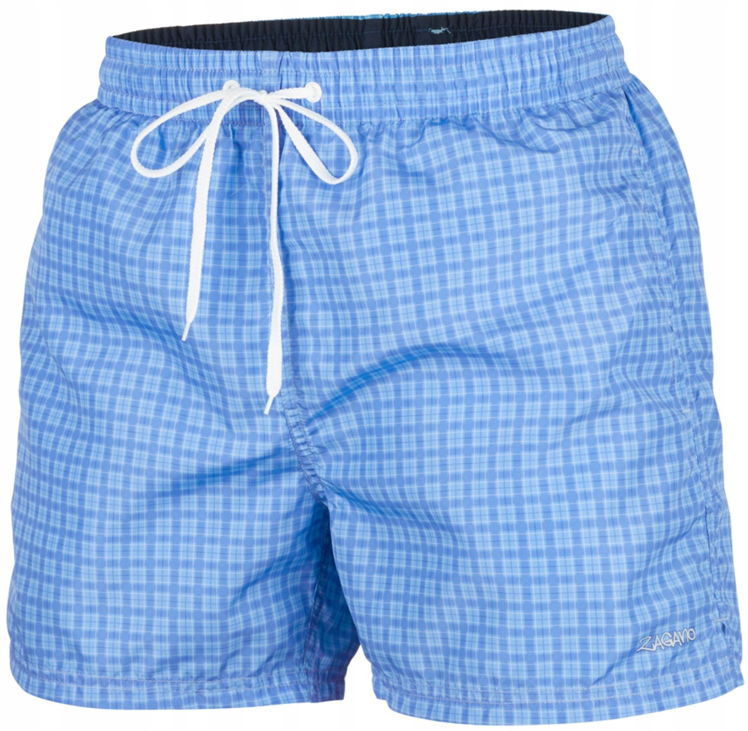 Szorty kąpielowe męskie spodenki plażowe kolorowe lekkie Polskie XXL Zagano