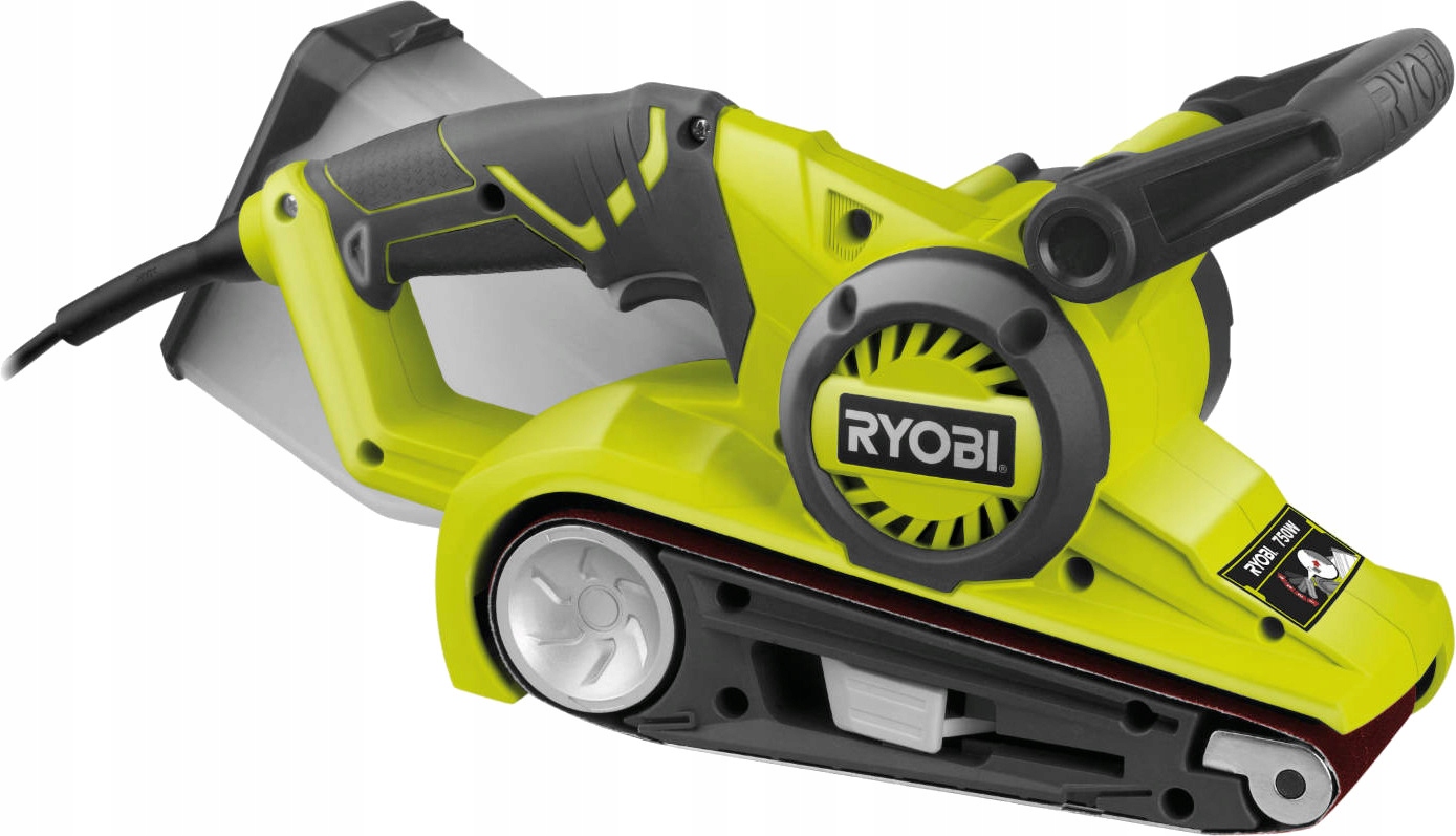 Ryobi EBS750 Pásová Bruska 750 W Elektronická 533 x 76 mm 3 Pásky
