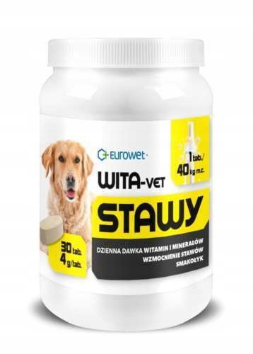 Levně Vita-vet Klouby 30 tabl. x 4g