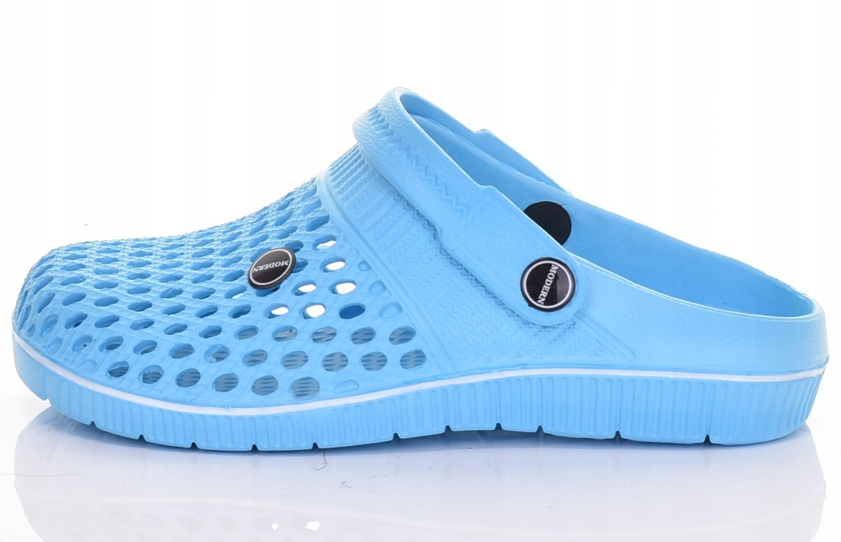 MIĘKKIE KLAPKI Z PIANKI PRZEWIEWNE CHODAKI WYGODNE BUTY DAMSKIE Długość wkładki 24 cm