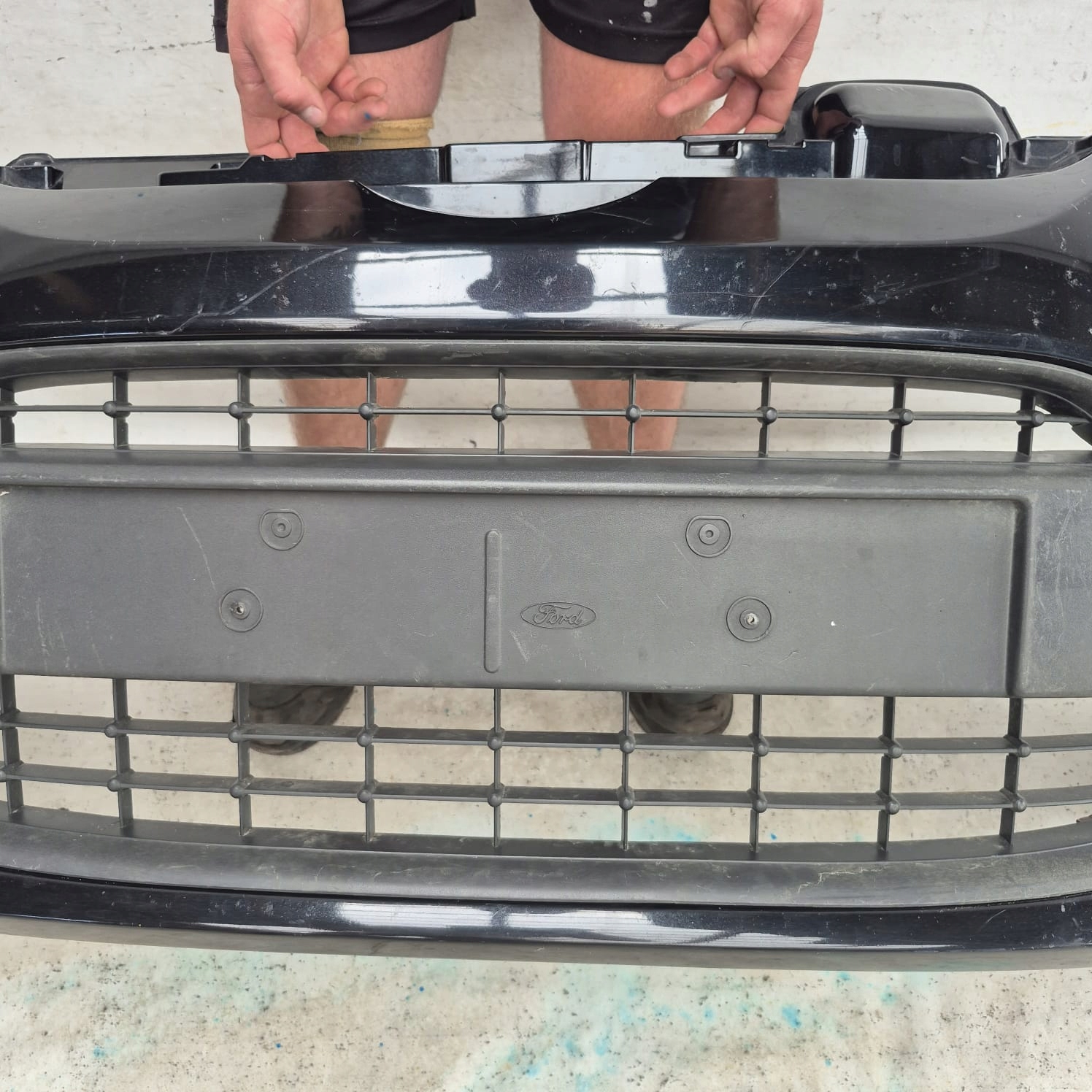 FORD FIESTA MK7 08- bumper front front PDC
