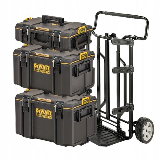 

Dewalt Zestaw Skrzyń Narzędziowych Toughsystem 4W1