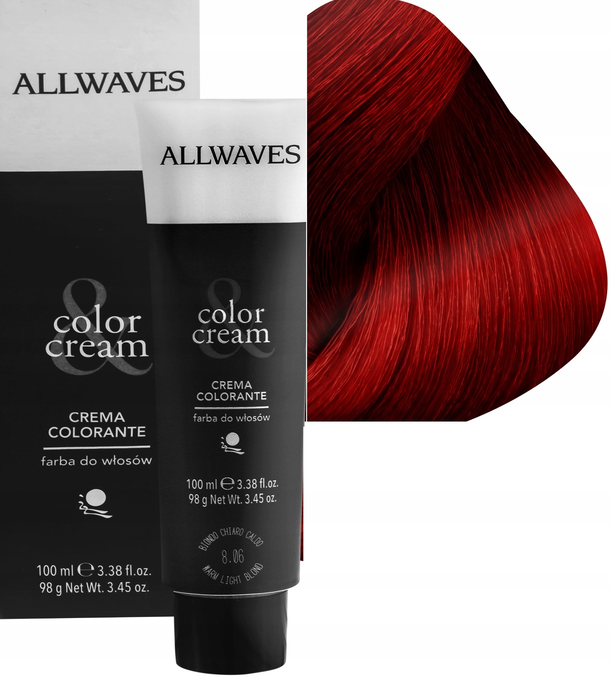 

Allwaves farba do włosów profesjonalna f666 100ml