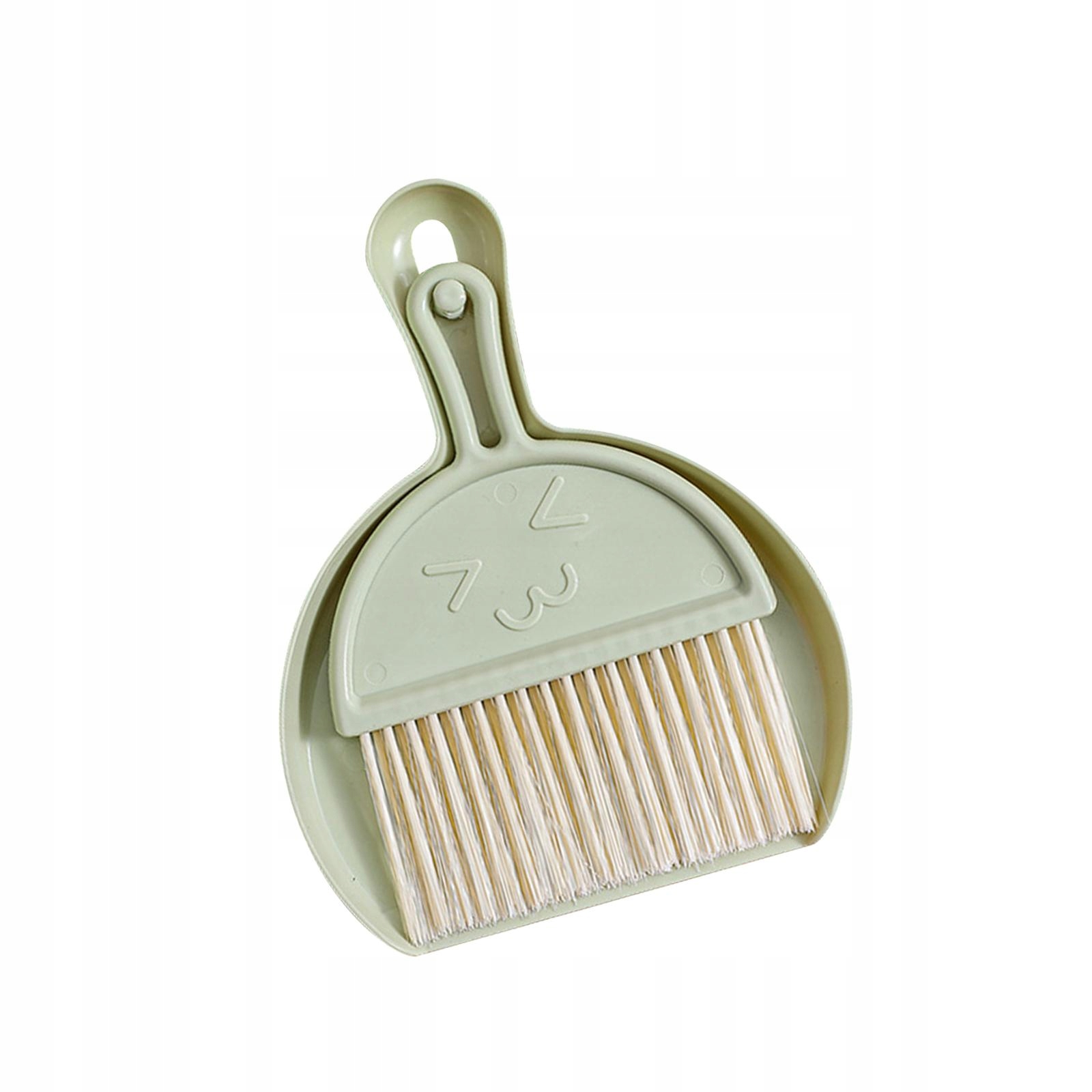 Mini Broom Dustpan Set Minimalist Desktop Green Liczba elementów w zestawie 100 szt.