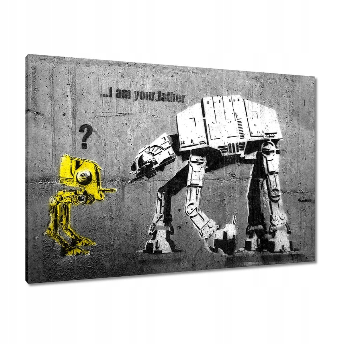 

Obrazy 100x70 Banksy I am your father
