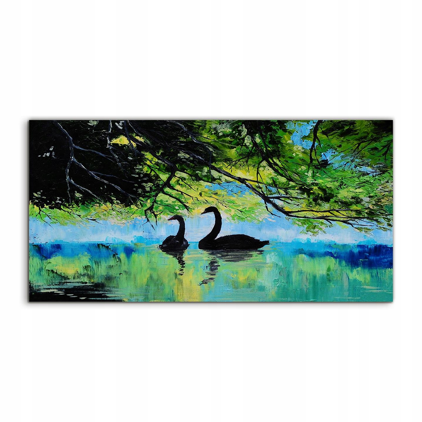 

Obraz akryl 120x60 wiszący Łabędzie Ptaki Zwierzę