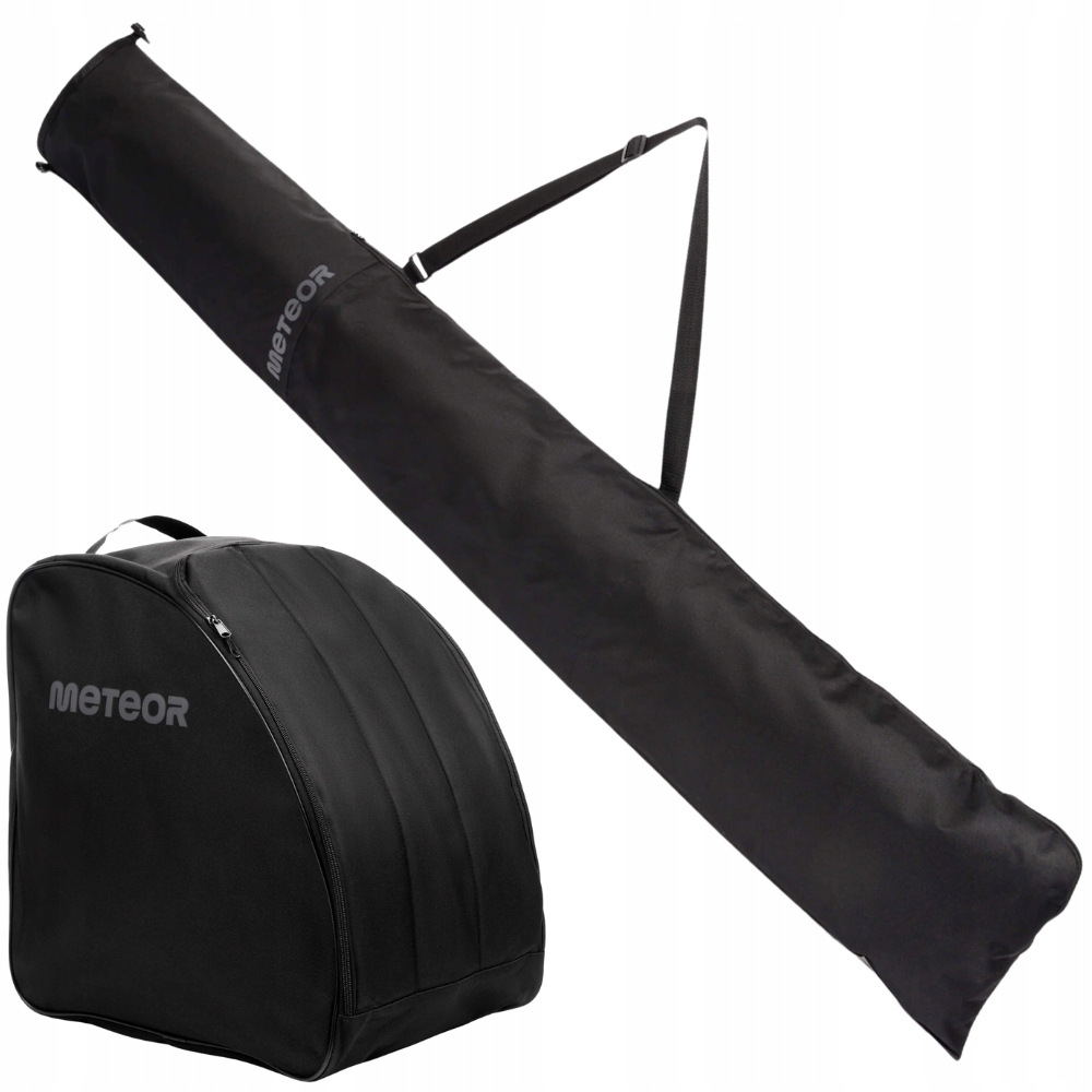 Zestaw Narciarski Torba Na Narty 195 cm Pokrowiec Na Buty Kask Norse