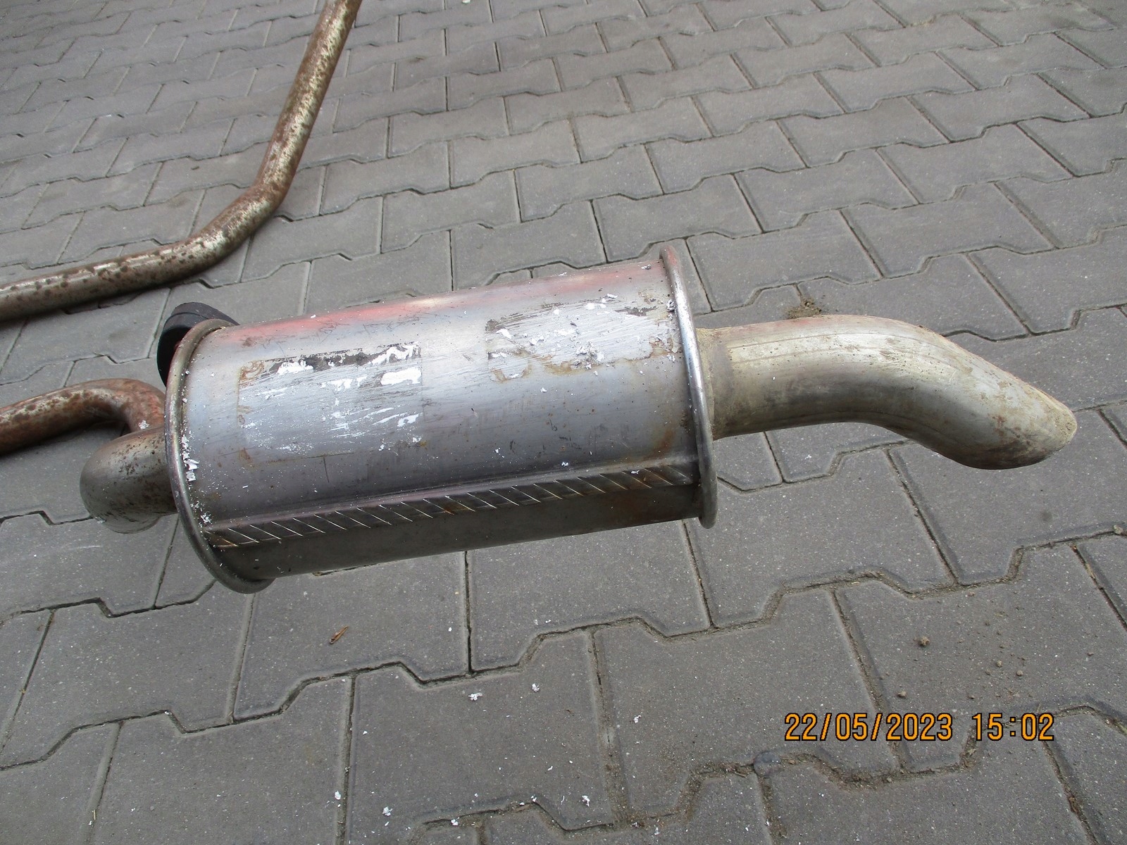 muffler, exhaust LAND ROVER DISCOVERY III