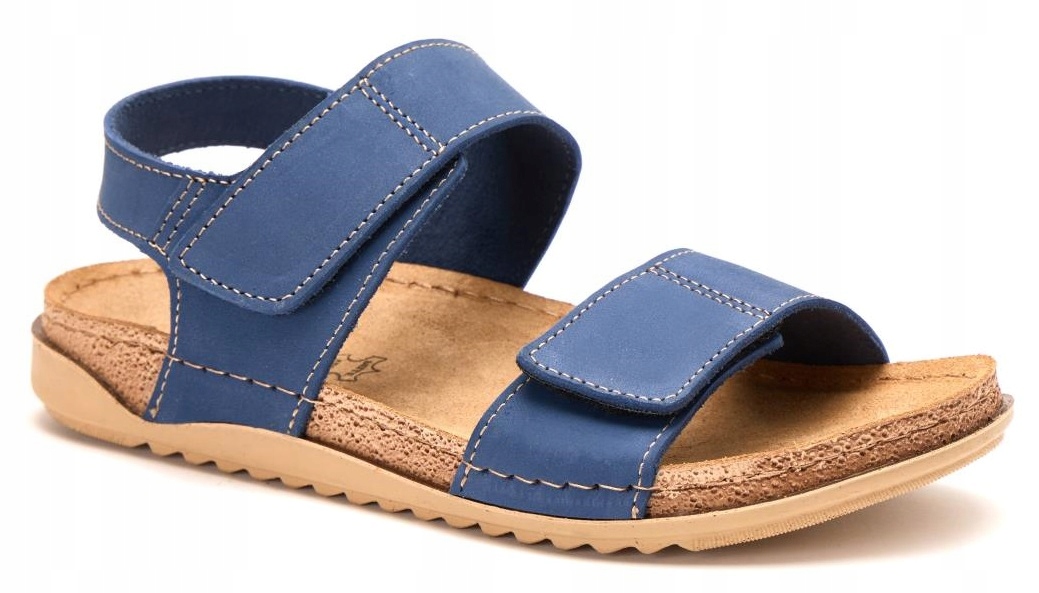 Dámské Sandály Inblu, Pohodlná Stélka, Kůže AA-1KU 37