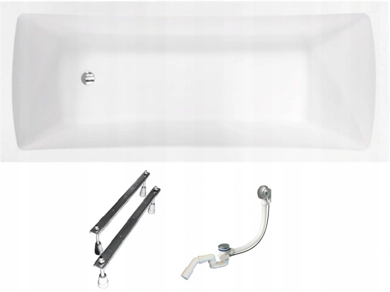 

Besco Optima Wanna Akrylowa 140x70 + Syfon Automat