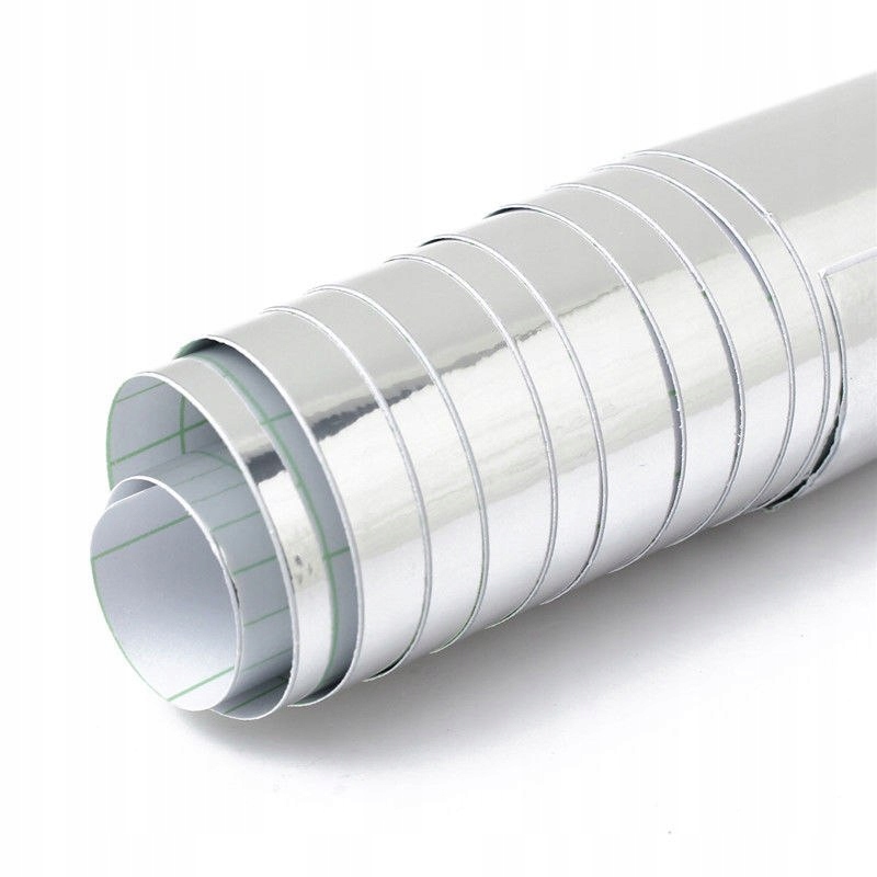 FOLIA CHROM SREBRNA CHROMOWANA LUSTRZANA 50x152cm Producent New Vision