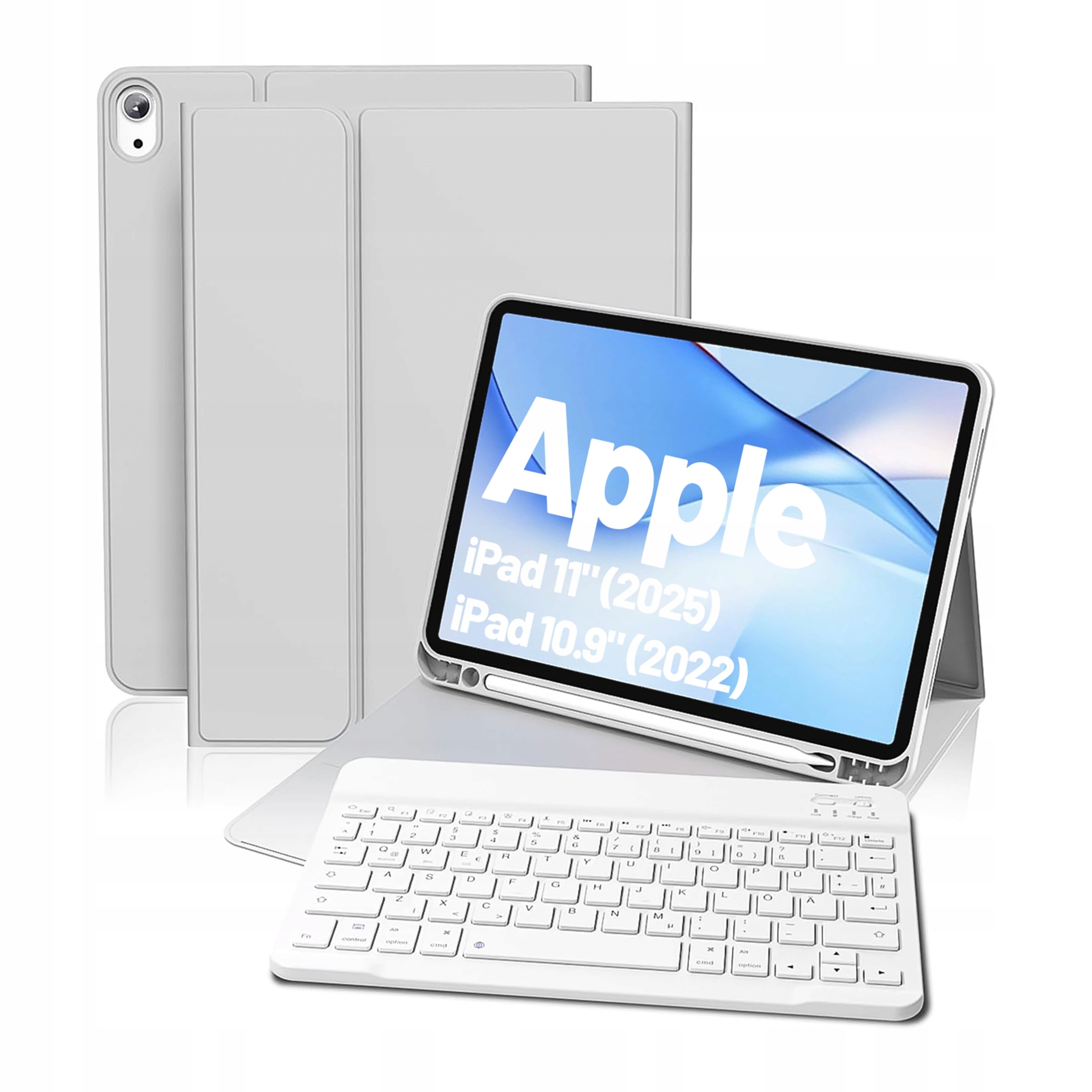Klávesnice a Pouzdro pro iPad 10. generace 10.9 10GEN 2022 s držákem na dotykové pero