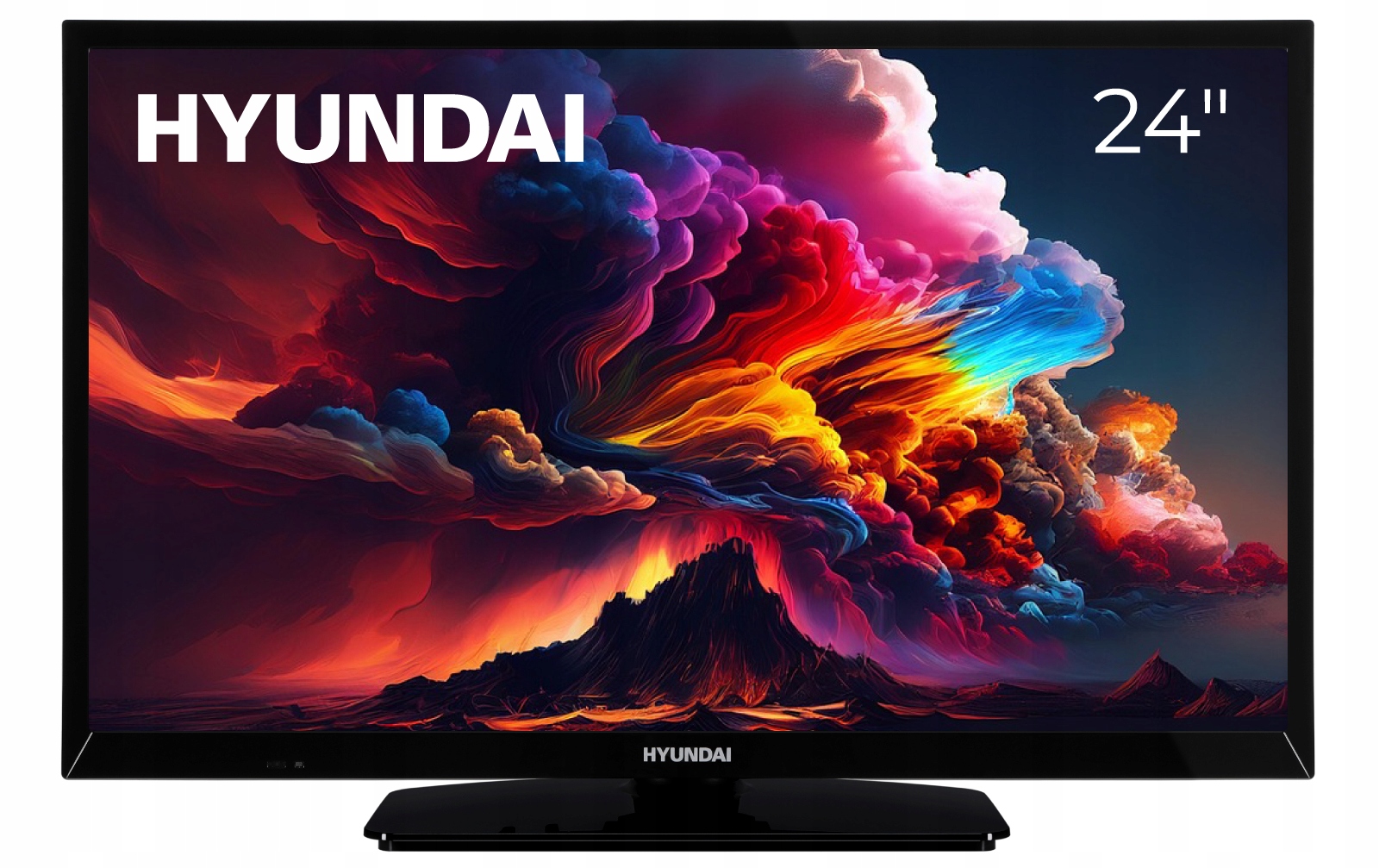 Telewizor LED Hyundai HLP 24T329 24 cale HD Ready czarny 2x HDMI DVB-T2