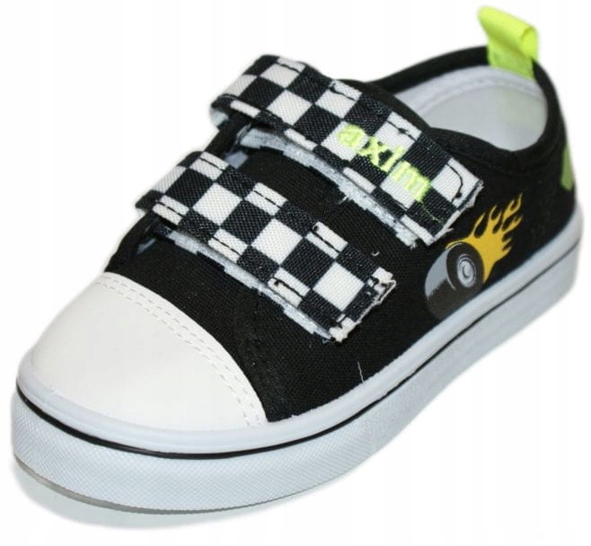 

Axim trampki 23748 czarny dziecięce na rzepy r 24