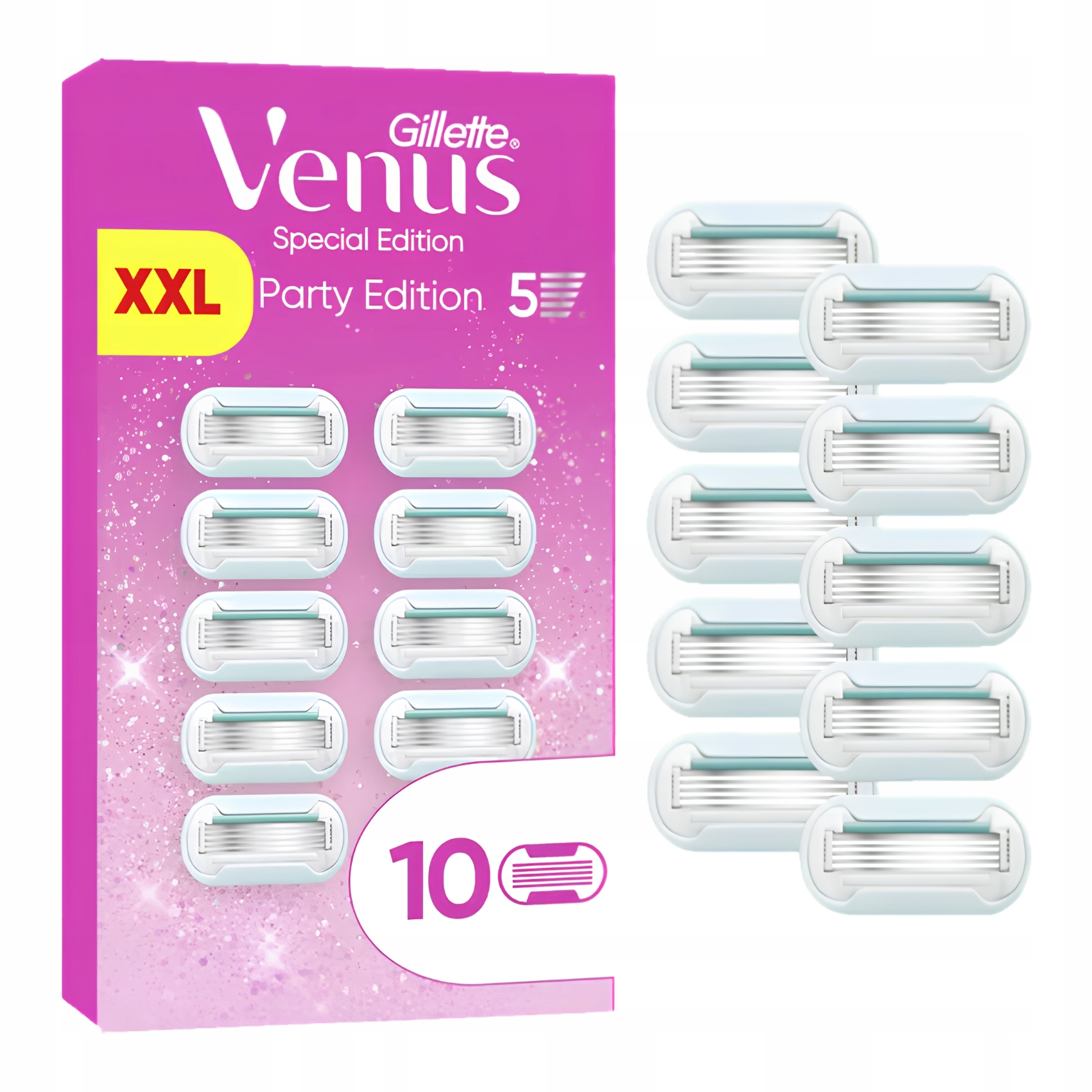 Gillette Venus Party Edition náhradní hlavice 10 ks