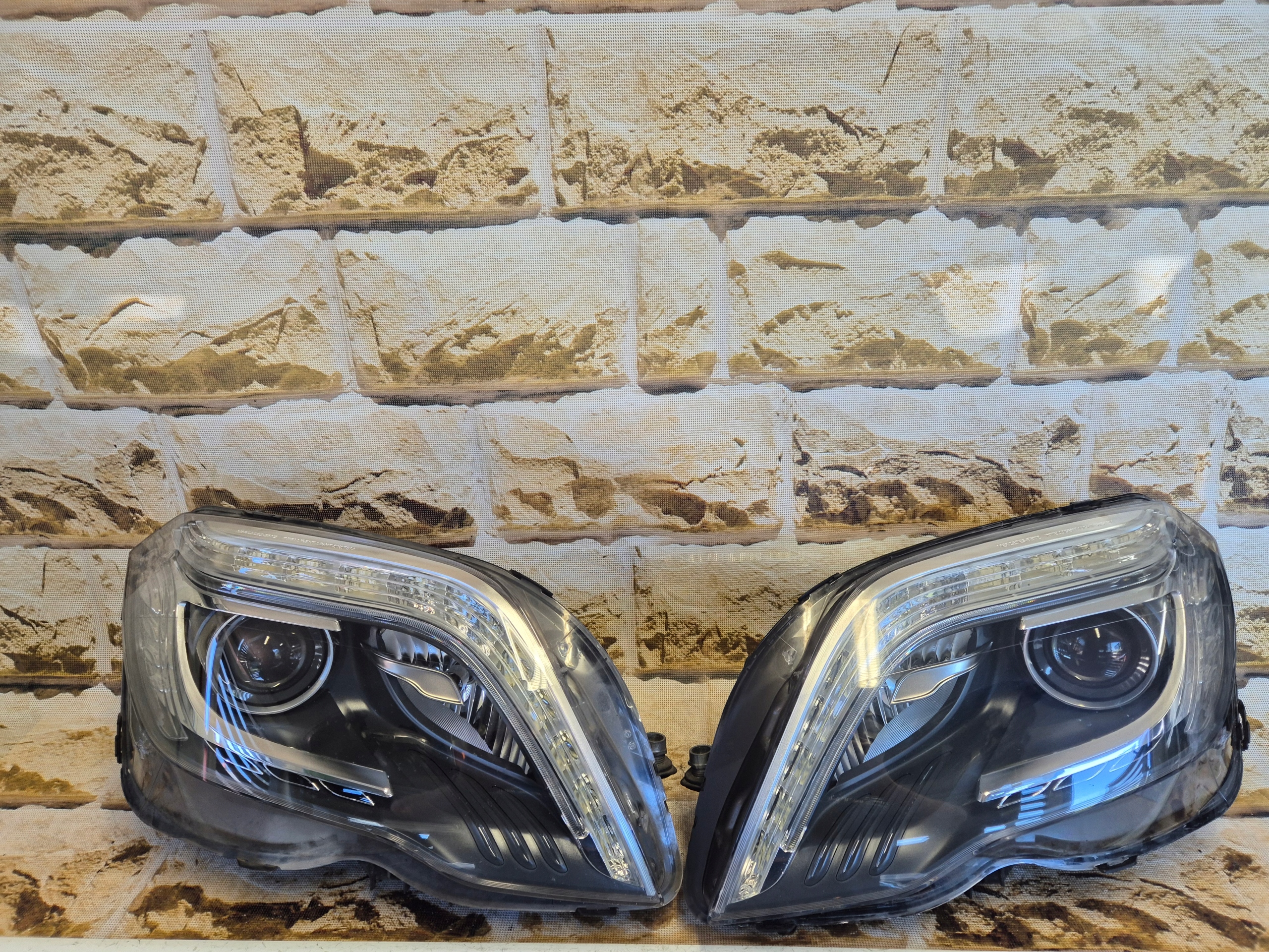 mercedes glk KLASA 15 lift x204 xenon skrętny europa lewe /prawe ils