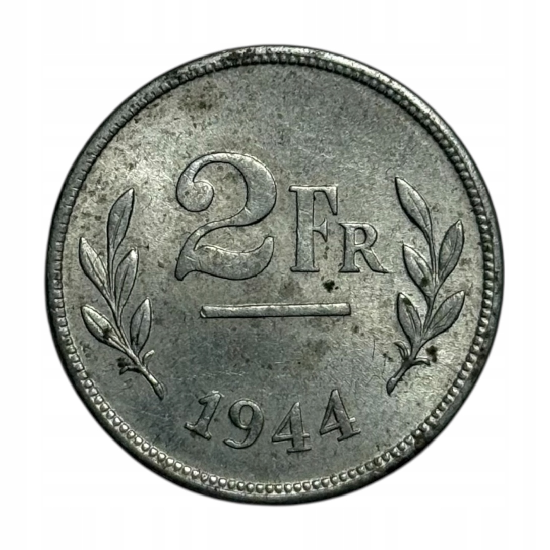 BELGIA - 2 FRANKI - 1944