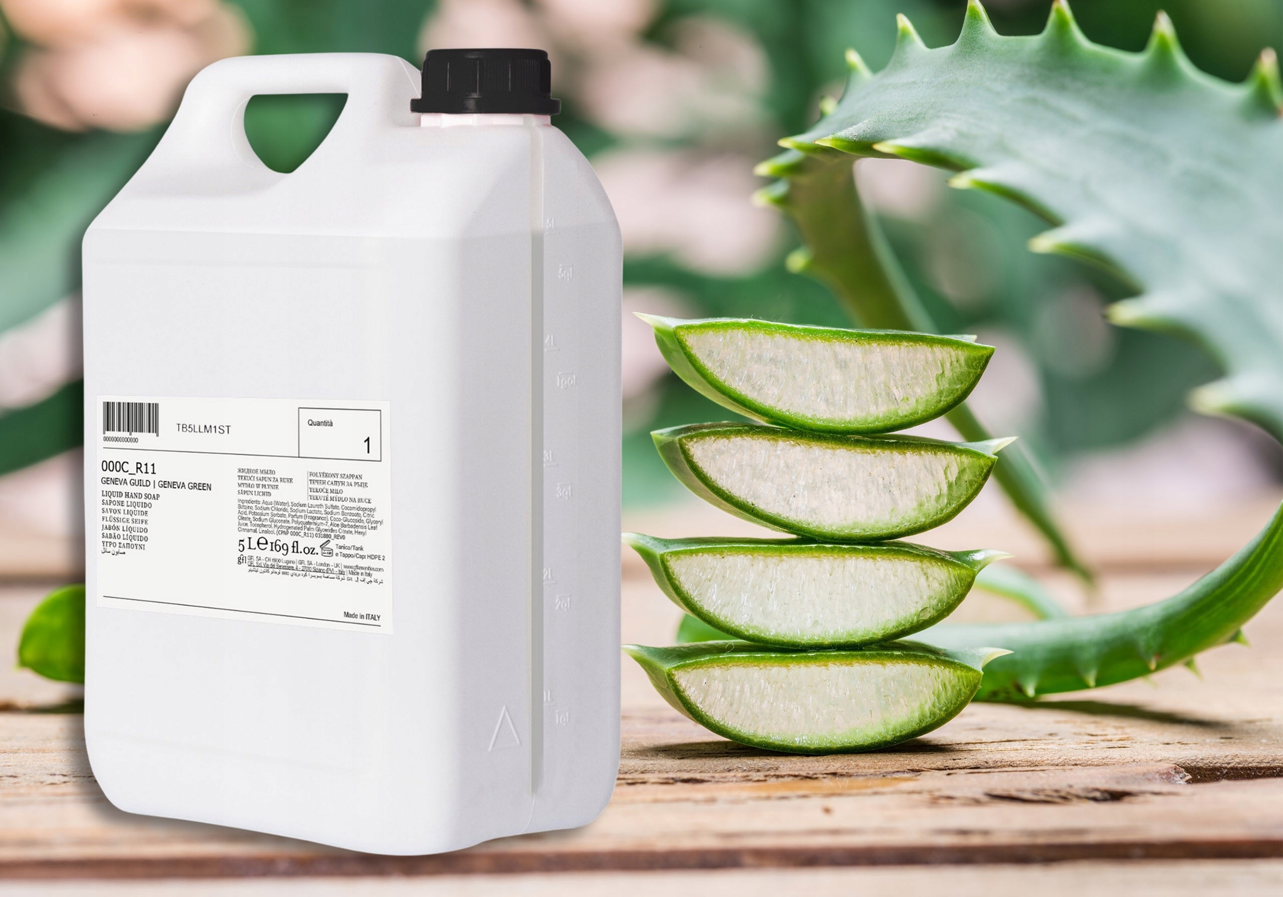 Mydło do rąk Prija TB5LLM1ST Geneva Guild 5L hotelowe Delikatne Eko Wydajne