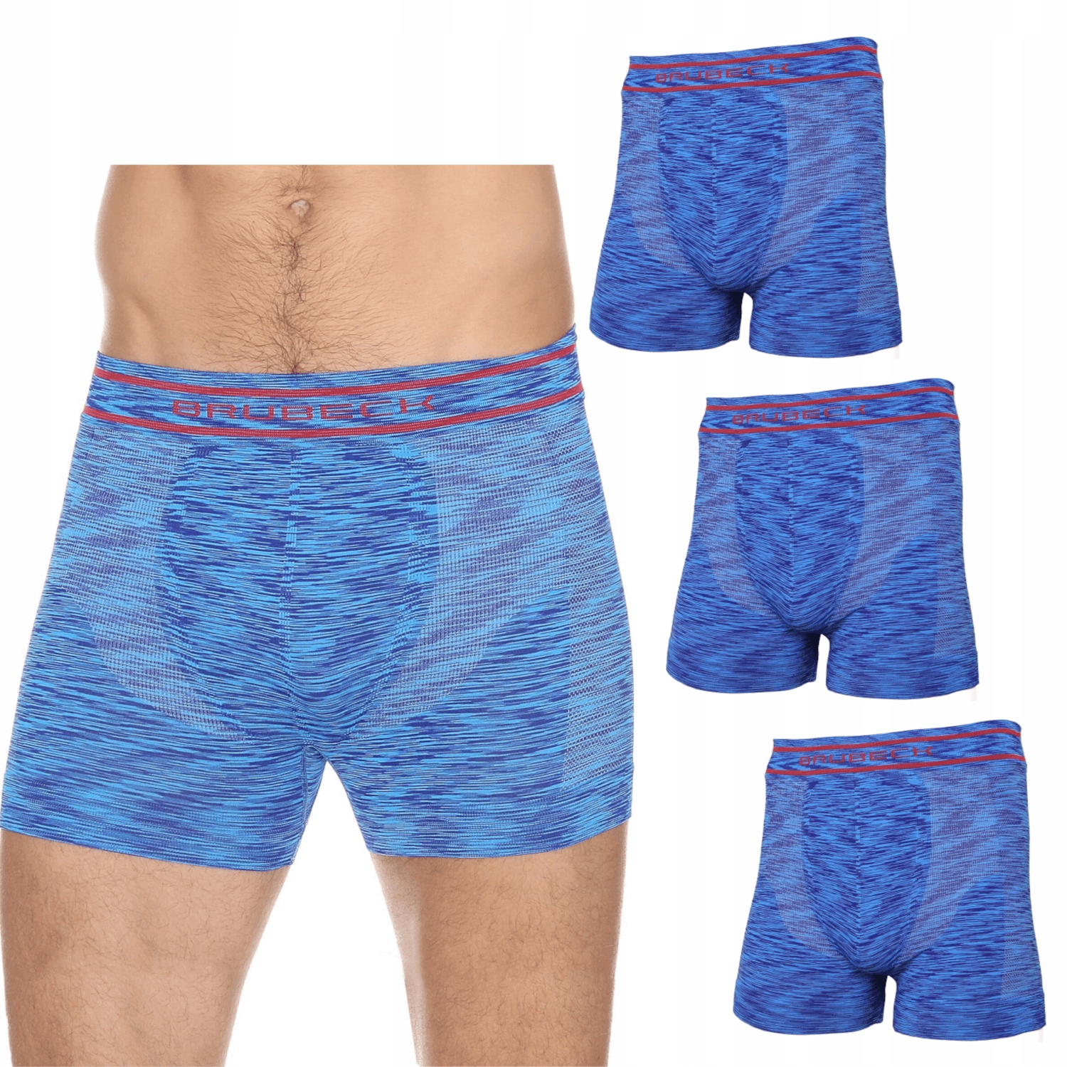 

Bokserki Męskie Fusion Brubeck BX10780 3PAK XL