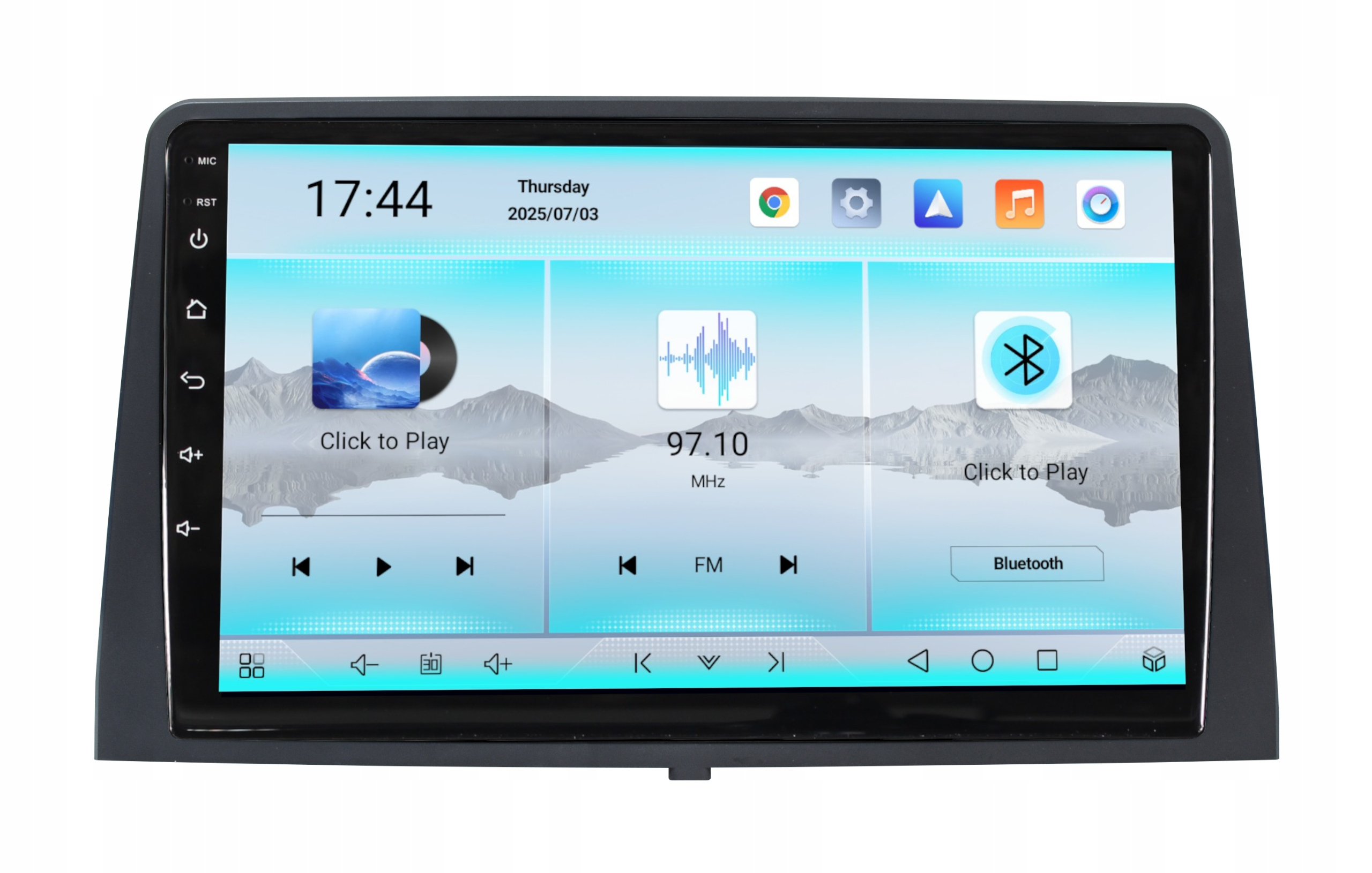Radio Samochodowe z nawigacją dotykowe Android Toyota Proace City 2018+