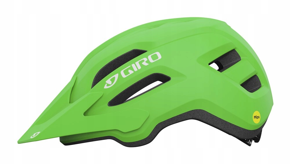 Dětská juniorská přilba Giro Fixture II matte bright green (50-57 cm)