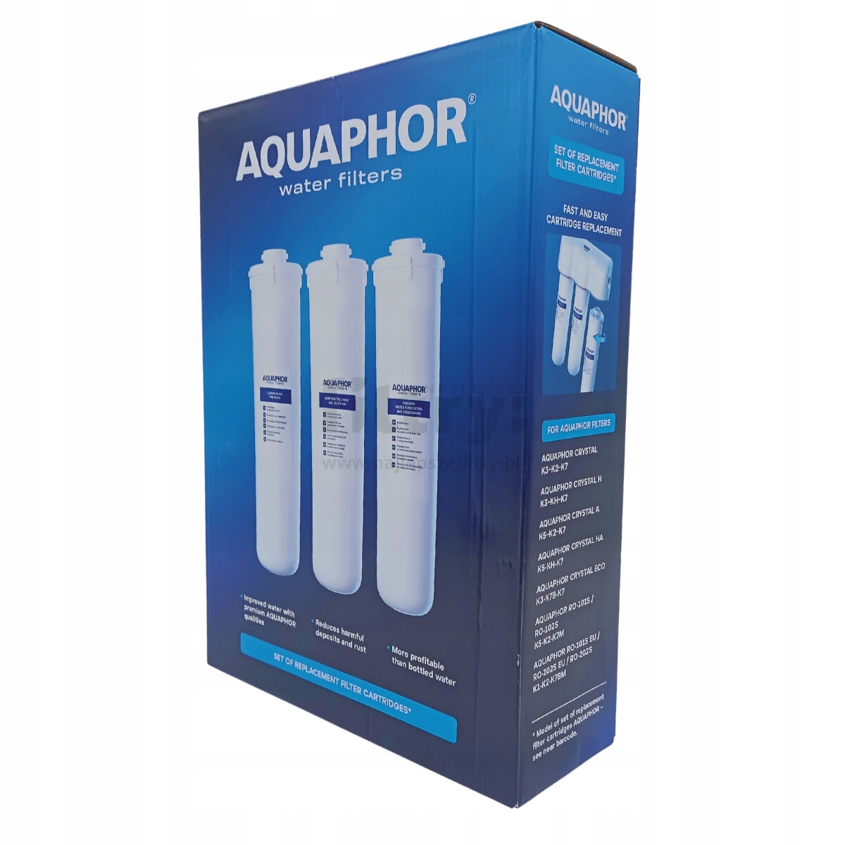 Sada vyměnitelných náplní Aquaphor Křišťál Ha