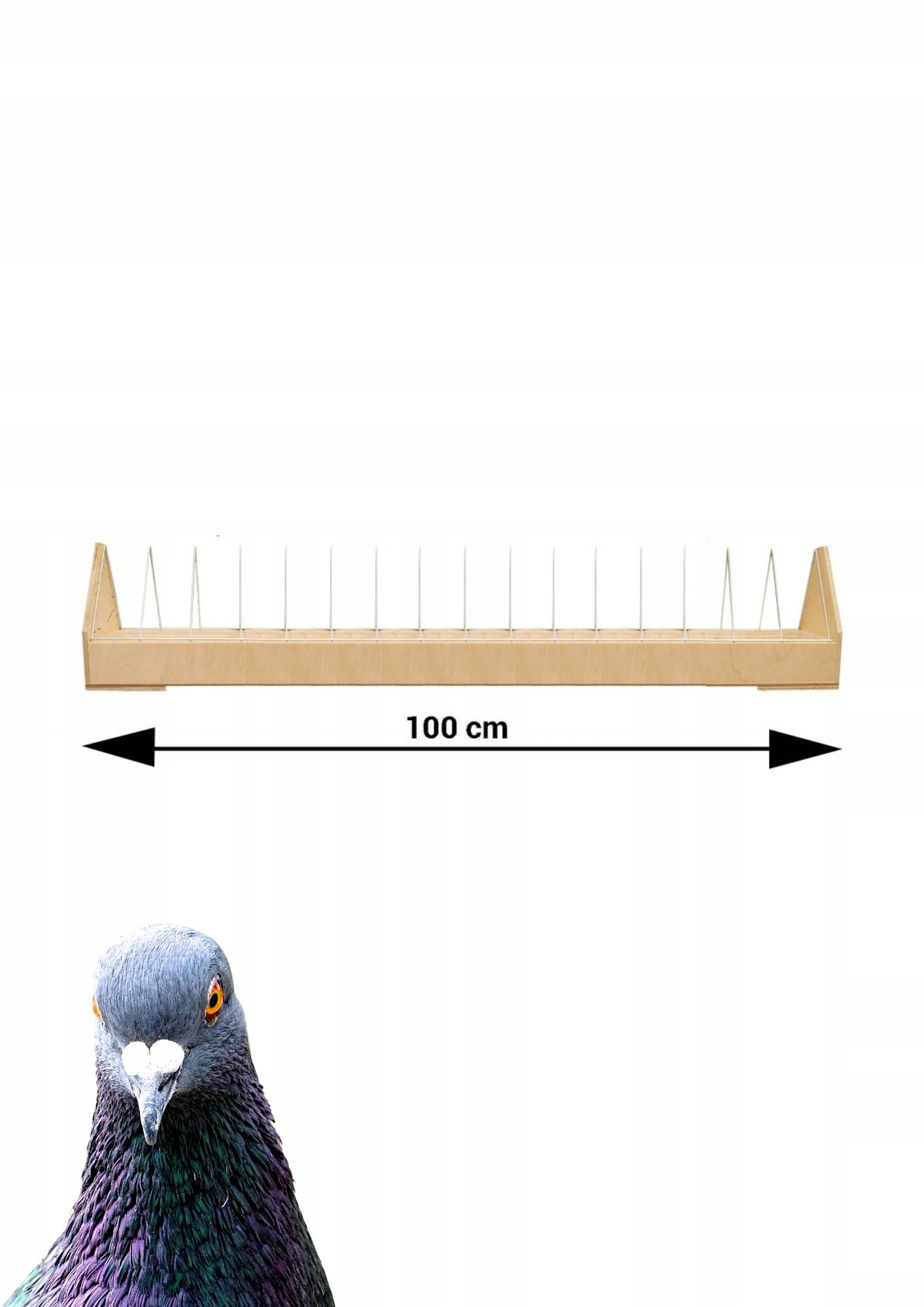 karmnik dla gołębi druciak 100cm