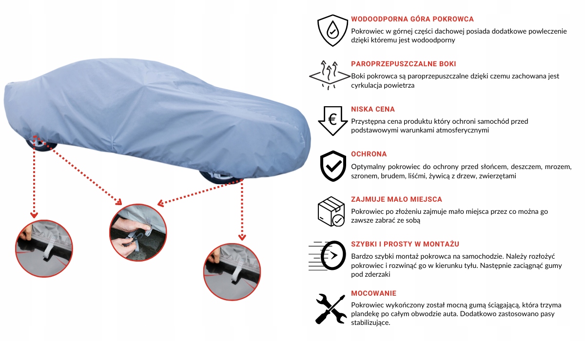Pokrowiec na samochód practic XL SUV Producent Nava Group