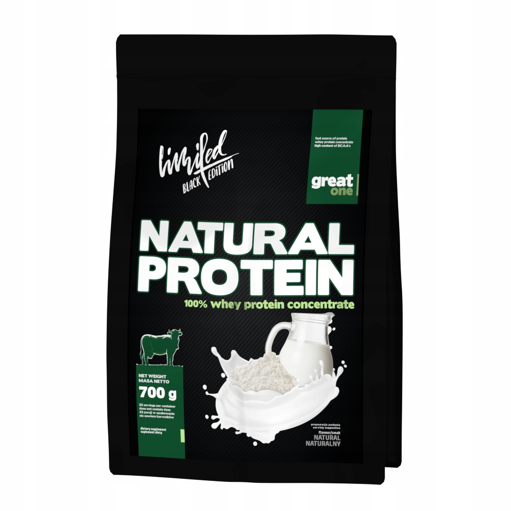 Protein syrovátkový koncentrát Wpc Great One 700 g přírodní příchuť