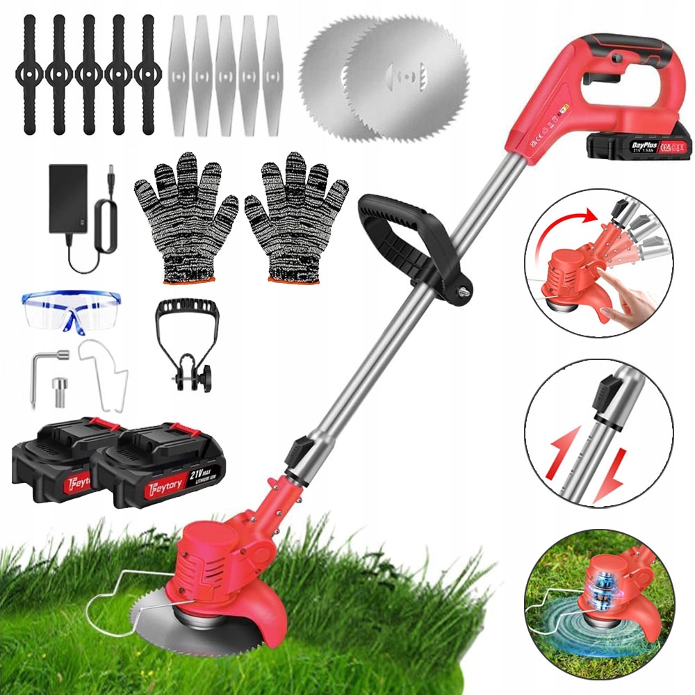 Aku Vyžínač Křovinořez na Trávy Sada Bedee