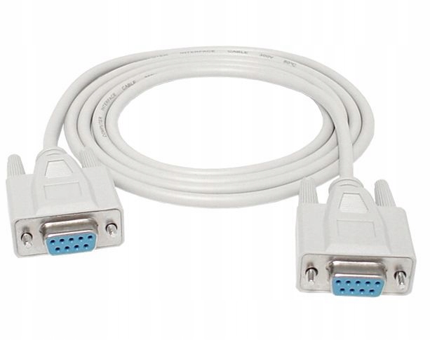 Kabel Null Modem Gniazdo 9P - Gniazdo 9P 1.5 #LX8300 1,5M