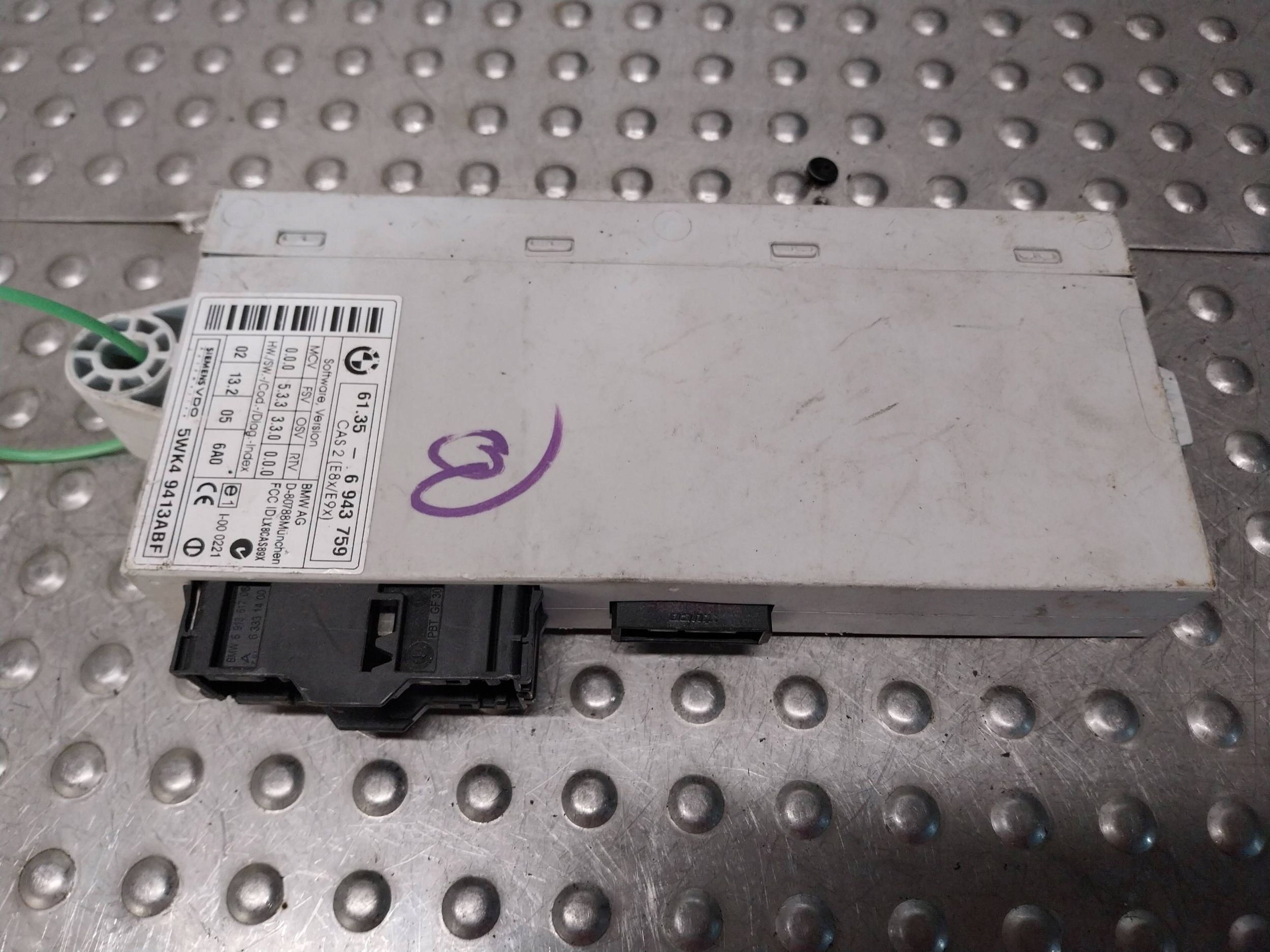 modul riadiaca jednotka CAS 6943759 BMW E90 E91 E92 E87 E83 E81