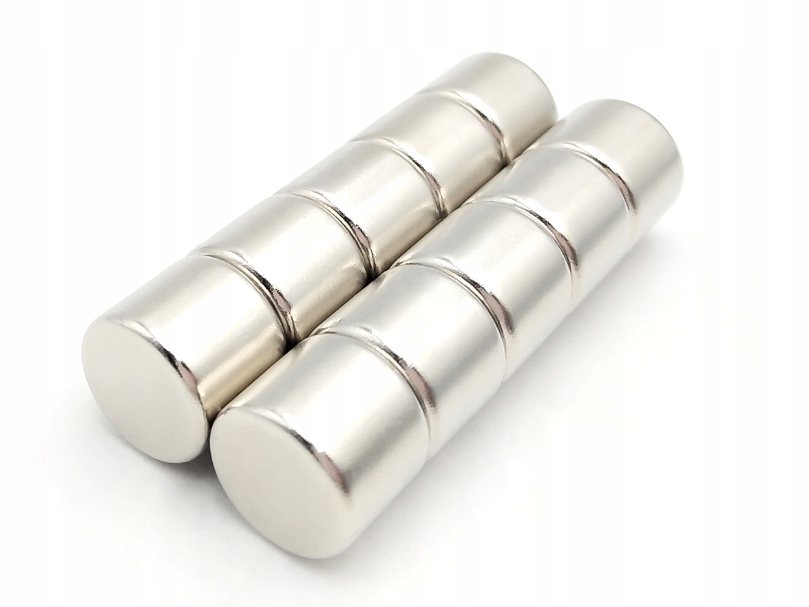 

Magnes Neodymowy Silny Walcowy 4x4 10SZTUK