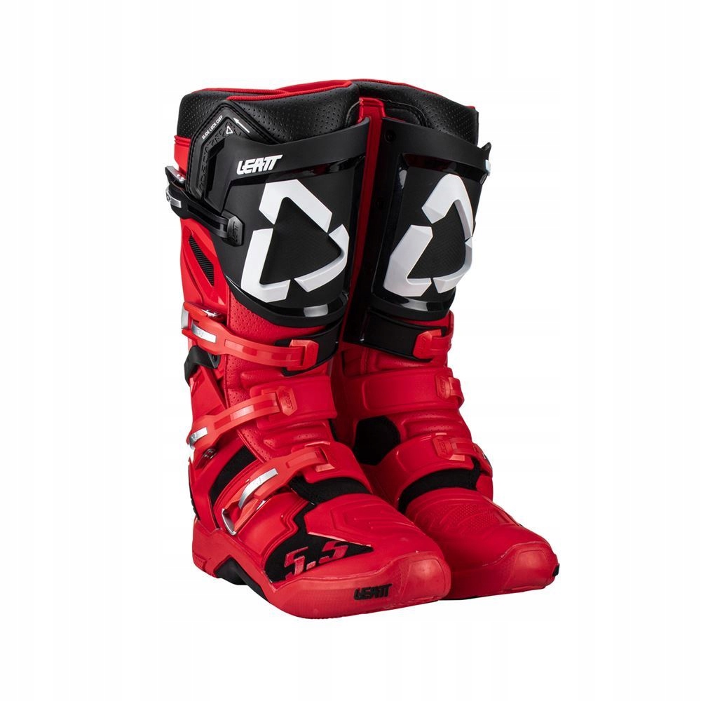 Leatt Topánky Cross 5.5 Flexlock Boots Red Farba Červená/čierna Veľkosť 48