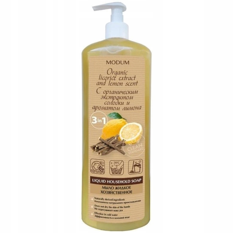 

Gospodarcze Mydło w Płynie Cytryna Lukrecja 925 ml