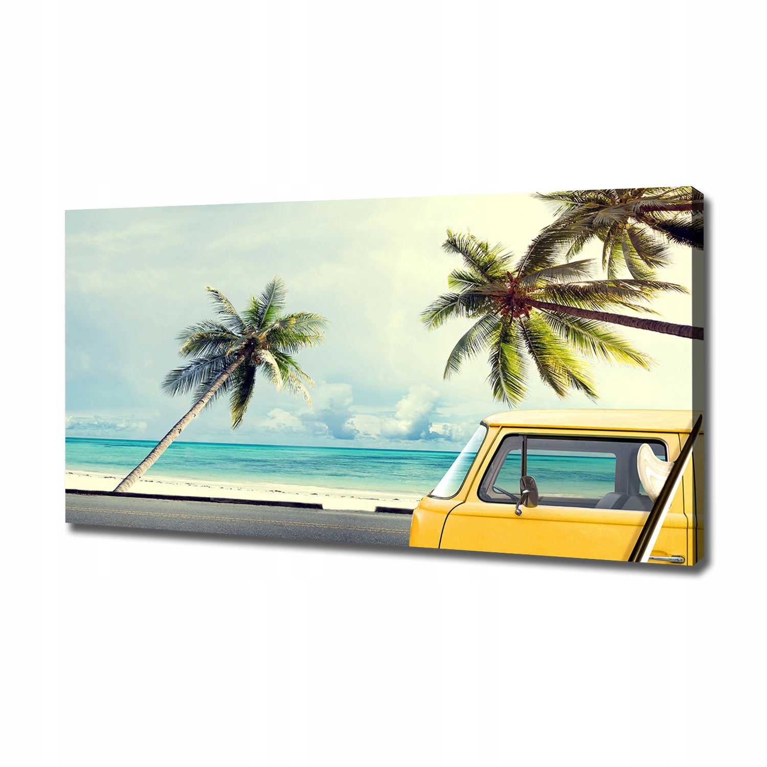

Foto obraz na płótnie Furgonetka plaża 120x60 cm